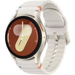 Smartwatch SAMSUNG "Galaxy Watch 7", beige (crème), Smartwatches, 40mm, 4G (LTE)