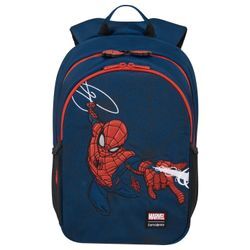 Kinderrucksack SAMSONITE "Disney Ultimate 2.0 Disney Marvel S+", Gr. B/H/T: 24,5cm x 35cm x 12,5cm, bunt (spiderman), Rucksäcke, Kinder Freizeitrucksack Kindergartenrucksack aus recyceltem Material