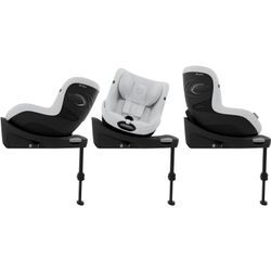 Autokindersitz CYBEX "Cybex Gold, Sirona G i-Size", Baby, grau (fog grau), Kindersitze