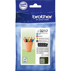 BROTHER Tintenpatrone "LC-3217 Value Pack", schwarz, Tintenpatronen