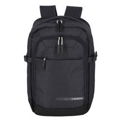 Laptoprucksack TRAVELITE "KICK OFF Cabin Rucksack", Gr. B/H/T: 25cm x 40cm x 20cm, grau (anthrazit), Polyester, unifarben, Basic, Rucksäcke, Reiserucksack Freizeitrucksack Kabinengepäck Arbeitsrucksack