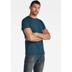 T-Shirt G-STAR "Base-S T-Shirt", Herren, Gr. XL (56/58), blau (legion blau htr), Obermaterial: 100% Baumwolle, modisch, normal, Rundhals, Kurzarm, Shirts