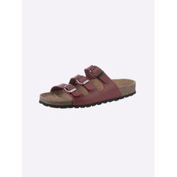 Pantolette BIO TIME, Damen, Gr. 38, rot, Synthetik, sportlich, Schuhe