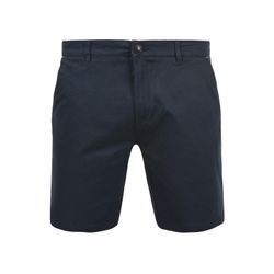 Chinoshorts SOLID "Chinoshorts SDRavi", Herren, Gr. M, N-Gr, blau (insignia b), Web, Obermaterial: 98% Baumwolle CO. 2% Elasthan EL., casual, regular fit kurz, Hosen