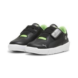 Sneaker PUMA "Mercedes-AMG Petronas F1 Drift Cat Decima 2.0 Sneakers Klein", Kinder, Gr. 19, schwarz (schwarz fizzy grün), Obermaterial: Textil, Synthetik; Futter: Textil; Innensohle: Textil; Laufsohle: Synthetik, Schuhe