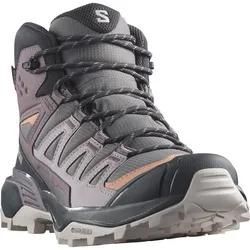 Wanderschuh SALOMON "X ULTRA 360 MID GORE-TEX", Gr. 43, lila, Synthetik, sportlich, Schuhe, wasserdicht