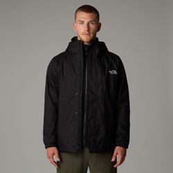 Outdoorjacke THE NORTH FACE "M QUEST TRICLIMATE JACKET", Herren, Gr. S, tnf schwarz, npf, Web, Obermaterial: 100% Polyester, sportlich, Langarm elastischer Bund mit innenliegendem Gummizug, Jacken, Winterjacke mit abnehmbarer Fleecejacke