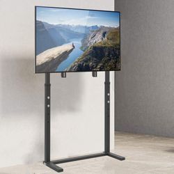 TV Standfuß 32-100 Zoll TV Ständer Höhenverstellbar Fernseher Ständer Universal LCD LED TV Display Halterung bis max.40kg