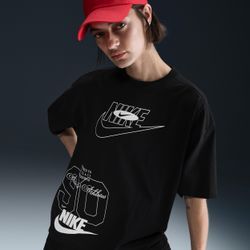 Nike Sportswear Oversize-T-Shirt für Damen - Schwarz