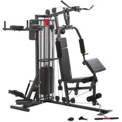 Kraftstation CHRISTOPEIT SPORT "Kraftstation SP 5000", schwarz, KraftstationenB:151cm H:197cm L:179cm, multifunktionale Fitnessstation, max. Trainingsgewicht 70 kg, B:151cm H:197cm L:179cm