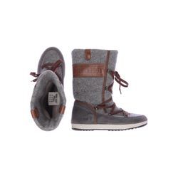 Moon Boot Damen Stiefel, grau, Gr. 37