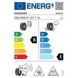 GOODYEAR [Goodyear] 285/40R19 107T - UltraGrip Ice 3 Winterreifen 588404