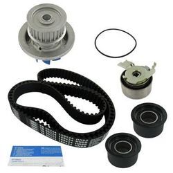 SKF Wasserpumpe + Zahnriemensatz mit Dichtungen für DAEWOO VAUXHALL OPEL CHEVROLET 90443549 1334041 90529809 VKMC 05140