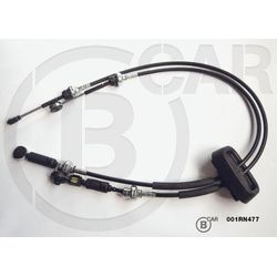 B CAR Seilzug, Schaltgetriebe Doppelseilzug für RENAULT GENERAL MOTORS VAUXHALL NISSAN OPEL 093198347 4434468 3444500Q0E 001RN477