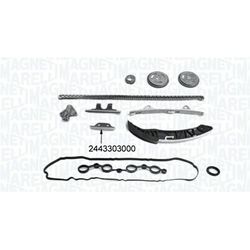 MAGNETI MARELLI Steuerkettensatz mit Dichtungen für HYUNDAI 2142103002 2443203000 2442003000 341500001350