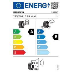 MICHELIN 225/50R18 99W - E Primacy Sommerreifen 238147