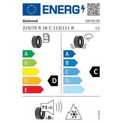 GISLAVED 215/75R16 113/111R - Euro*Frost Van Winterreifen 04701360000