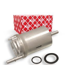 FEBI BILSTEIN Kraftstofffilter mit Dichtringen 61,2mm für SKODA VW SEAT AUDI 6Q0201511 101316