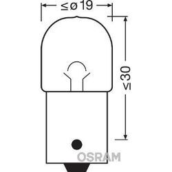 OSRAM Glühlampe, Blinkleuchte Rückfahrleuchte,Glühlampe, Kennzeichenleuchte,Glühlampe, Kofferraumleuchte,Glühlampe, Park-/Positionsleuchte,Glühlampe,