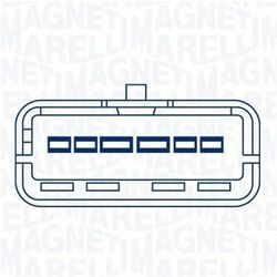 MAGNETI MARELLI Elektromotor, Fensterheber hinten links mit Elektromotor für RENAULT 8200017909 8200485232 350103176700