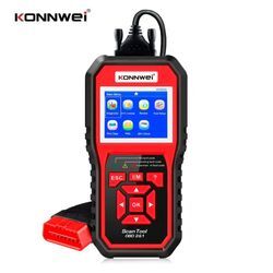 Konnwei OBD II Diagnosegerät mit Farbdisplay Eigendiagnose-Gerät KW850