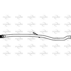 FENNO Abgasrohr Mitte für PEUGEOT 1610735280 1717-PK 1717-EP P4775