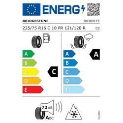 BRIDGESTONE 225/75R16 121/120R - Duravis All-Season Ganzjahresreifen 19550