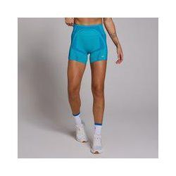 MP Damen Tempo nahtlose Hybrid-Shorts – Ozeanblau - XS