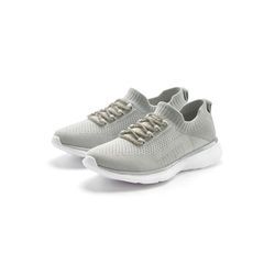 LASCANA Sneaker grau Gr. 35 für Damen. Mit Glitzerdetails