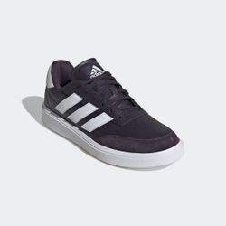 Sneaker ADIDAS SPORTSWEAR "COURTBLOCK", Gr. 40, schwarz-weiß (aurora schwarz, cloud weiß, dash grau), Synthetik, sportlich, Schuhe