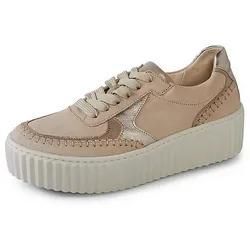 Plateau-Sneaker Gabor beige, 39