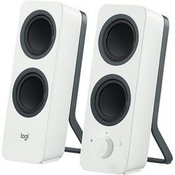 LOGITECH PC-Lautsprecher "Z207 Bluetooth Lautsprecher", weiß, Lautsprecher, Bedienelemente für Bluetooth-Pairing,Lautstärkeregelung