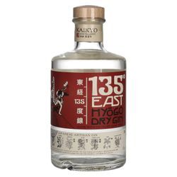 135° East Gin 135° EAST Hyōgo Dry Gin 42% Vol. 0,7l