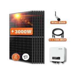 3000W Solaranlage Set Photovoltaik - SOFAR Wechselrichter mit WLAN