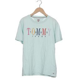 Tommy Jeans Damen T-Shirt, hellgrün, Gr. 36