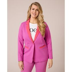 Blazer mit Kontrast-Details