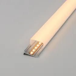 LED Alu Aufbauprofil FreeCut 18x11,43mm mit LED 12V 2700K 1,5 Meter