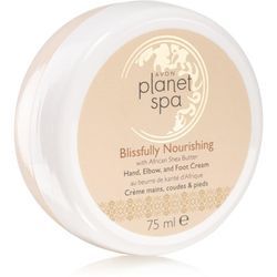 Avon Planet Spa Blissfully Nourishing nährende Handcreme für Füssen 75 ml