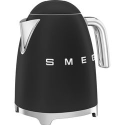 SMEG Wasserkocher "KLF03BLMEU", schwarz, B:22,3cm H:28cm T:17,1cm, Wasserkocher