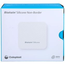 Biatain Silicone Non-Border Schaumverb.7.5x7.5 cm 10 ST