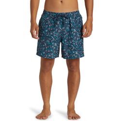 Boardshorts QUIKSILVER "Remade Mix Volley 16"", Herren, Gr. M, blau (schwarz navy), 100% Polyester, Hosen