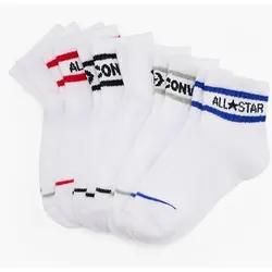 6er Pack Sneakersocken - Damen, Herren - weiß