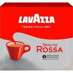 LAVAZZA Qualita Rossa Kaffee, gemahlen, Arabica- und Robustabohnen