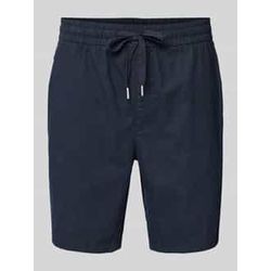 Regular Fit Bermudas aus Leinen-Baumwoll-Mix Modell 'barton'