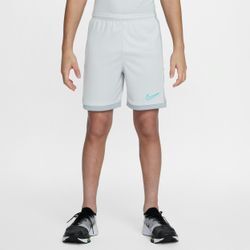 Nike Academy Dri-FIT Fußball-Shorts (ca. 18 cm; ältere Kinder) - Grau