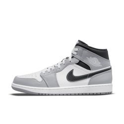 Air Jordan 1 Mid Schuh - Grau