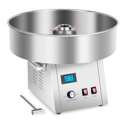 Zuckerwattemaschine - 62 cm - 1500 W - Edelstahl - silbern - Royal Catering RCZK-1500S-W