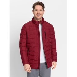 Steppjacke MARCO DONATI, Herren, Gr. 50, rot (dunkelrot), 100% Polyester, Kragen:100% Polyester, Wattierung:100% Polyester, unifarben, Langarm, Jacken