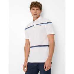 Brax Herren Polo Style PARKER white, weiß, Gr. L