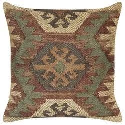 Dekokissen orientalisches Muster Jute mehrfarbig 45 x 45 cm CUMBUM